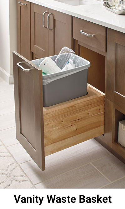 Vanity Waste Basket